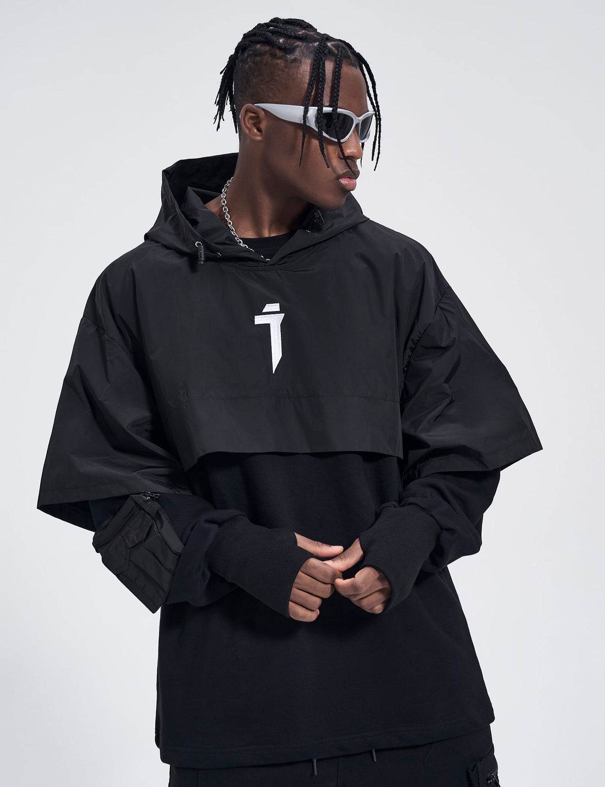 HiH18 I-Tech Layered Hoodie