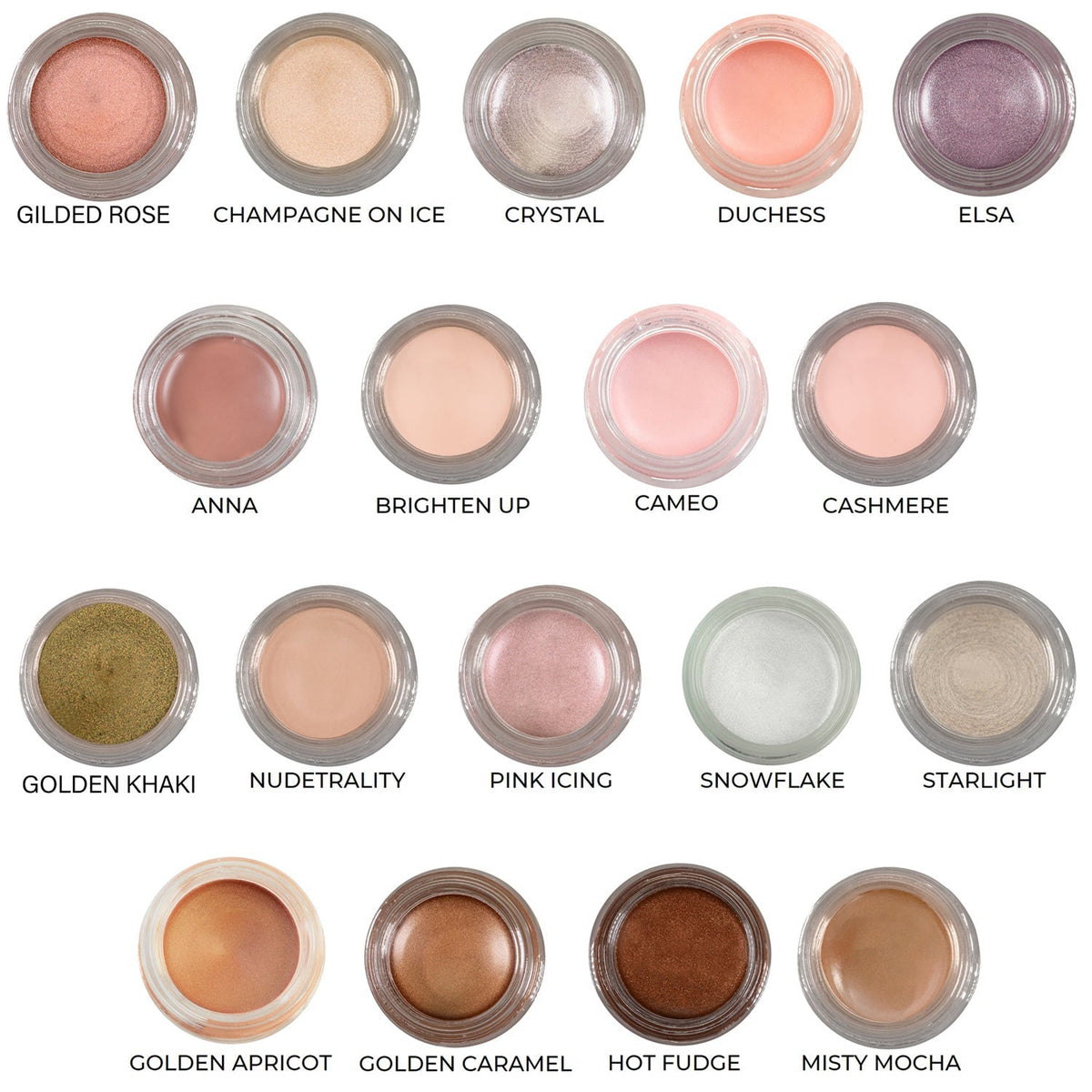 Brighten Up Any Wear Creme - A Waterproof Multi-tasking creme to powder product for eyes, cheeks & lips. Can be worn anywhere