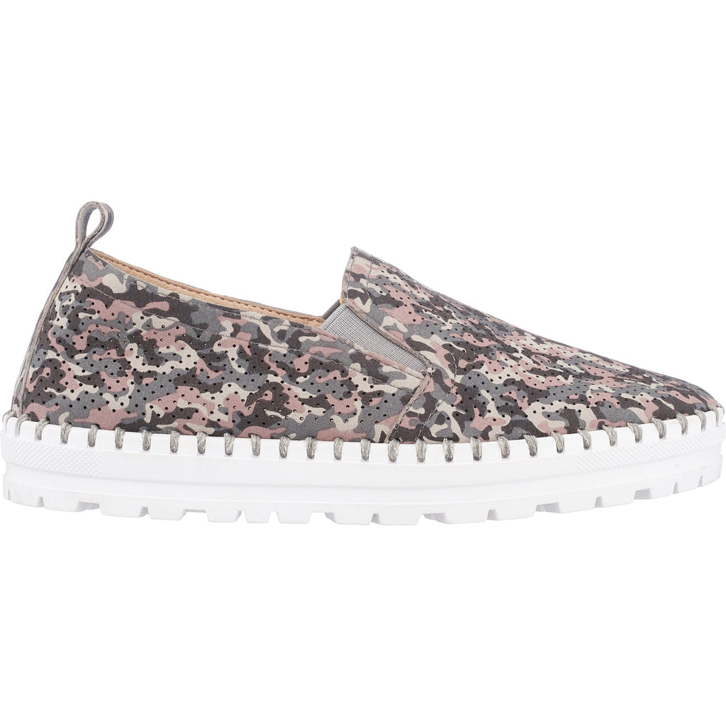 Aroma Grey Platform Sneakers